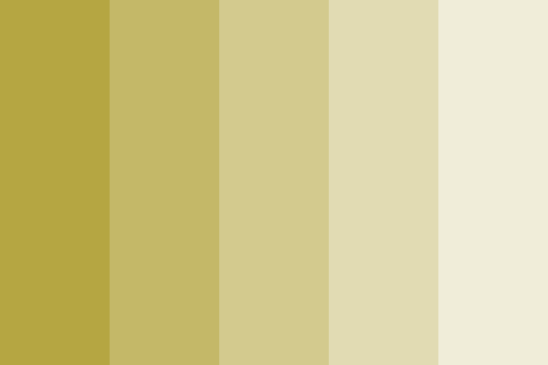 Brass Color Palette Hex Codes